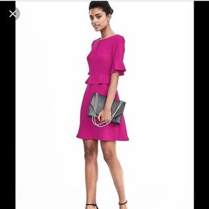 Banana Republic Magenta Dress